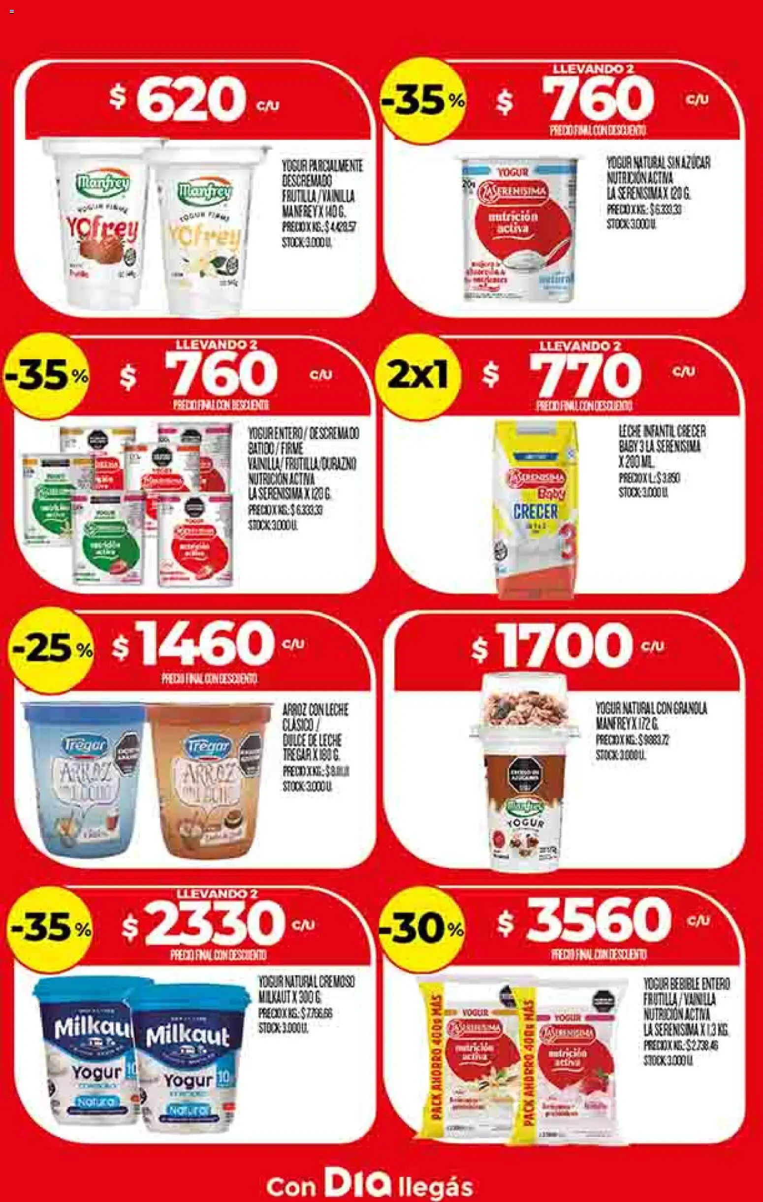 Dia - Ofertas │ válido desde el 08.04.2026 | Página: 18 | Productos: Azucar, Dulce de leche, Leche, Arroz