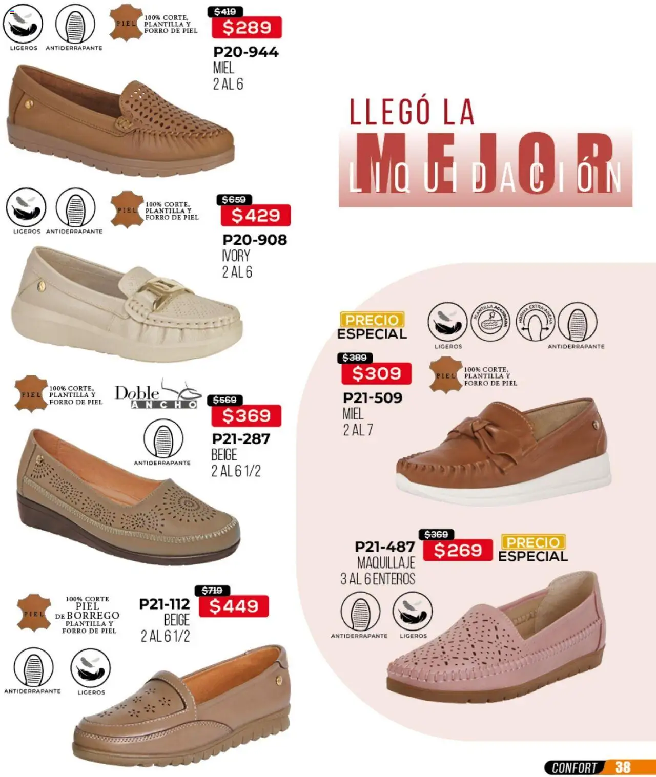 Nuevas ofertas de Cklass válidas en toda la República Mexicana desde el 09.09.2025. ¡Encuentra las mejores ofertas en Cklass - Catálogo Liquidacion Calzado! | Página: 39 | Productos: Maquillaje