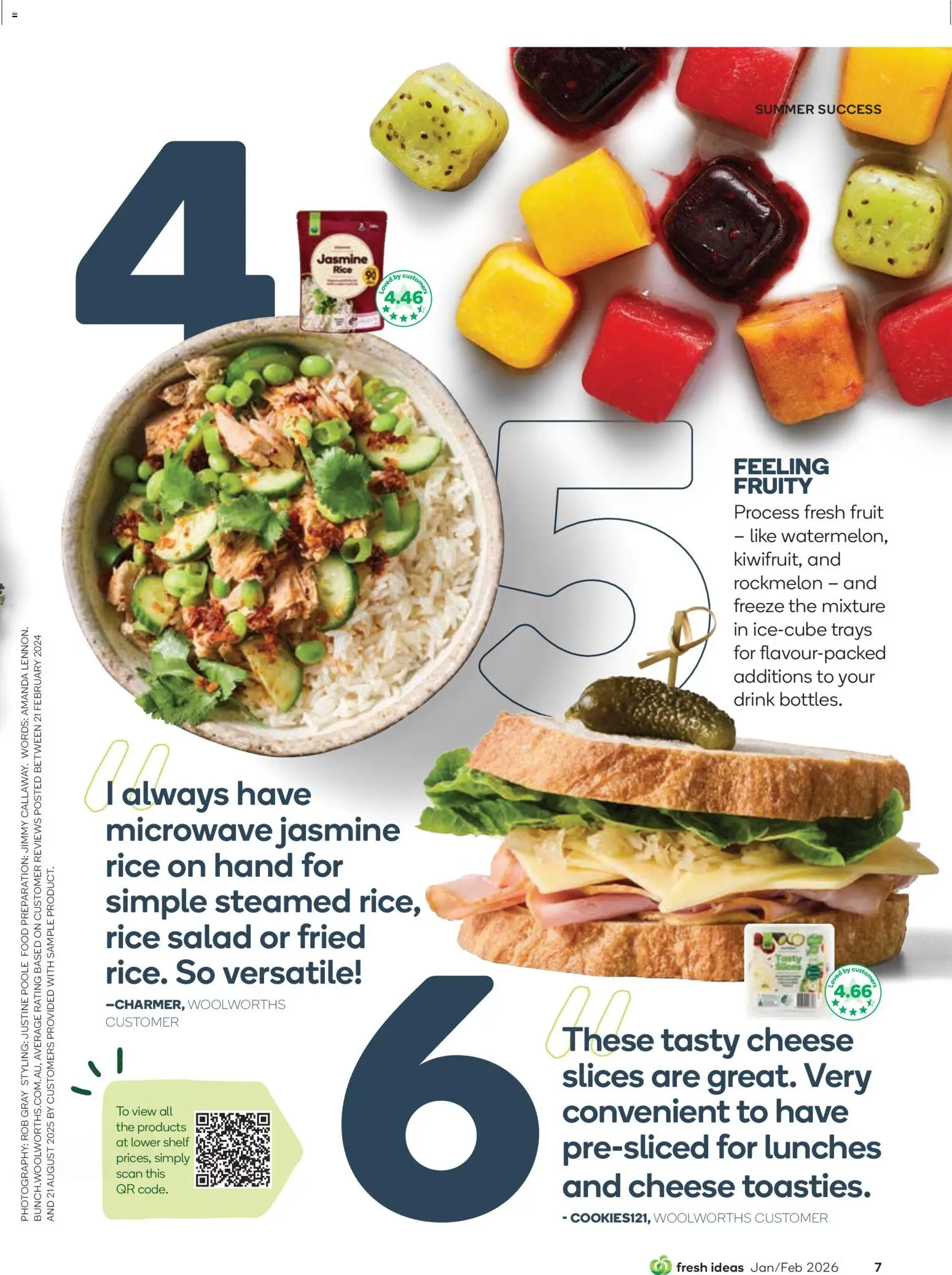 Woolworths catalogue - valid from 14.01.2026 | Page: 7 | Products: Shelf, Rice, Salad, Rockmelon