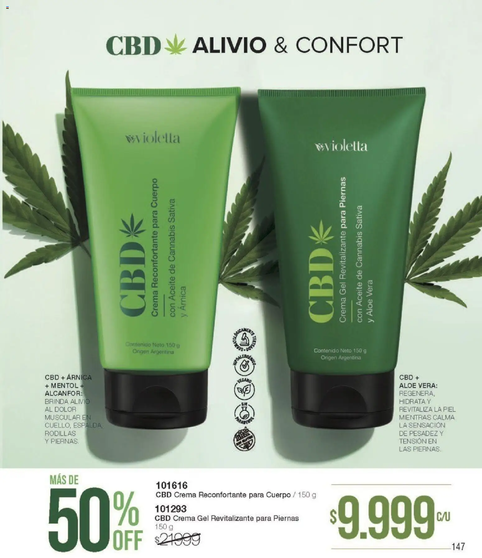 Violetta - Violetta Cosméticos │ válido desde el 05.02.2026 | Página: 147 | Productos: Aceite, Crema