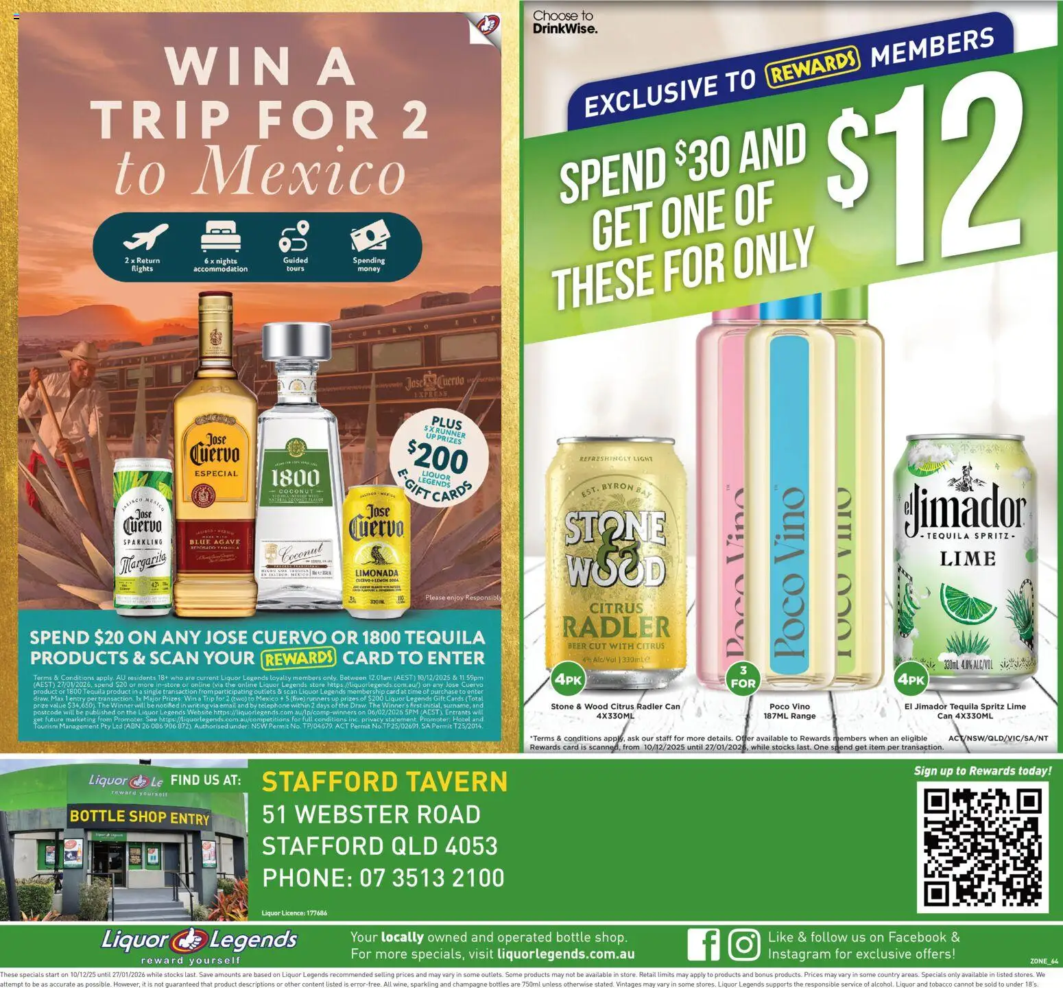 Liquor Legends catalogue - valid from 10.12.2025 | Page: 8 | Products: Beer, Lemon, Lime, Phone