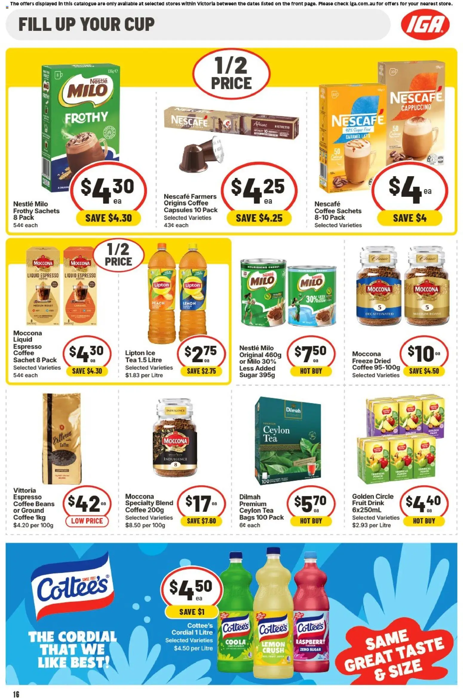 IGA catalogue - valid from 18.02.2026 | Page: 19 | Products: Chicken, Rice, Cream, Biscuits