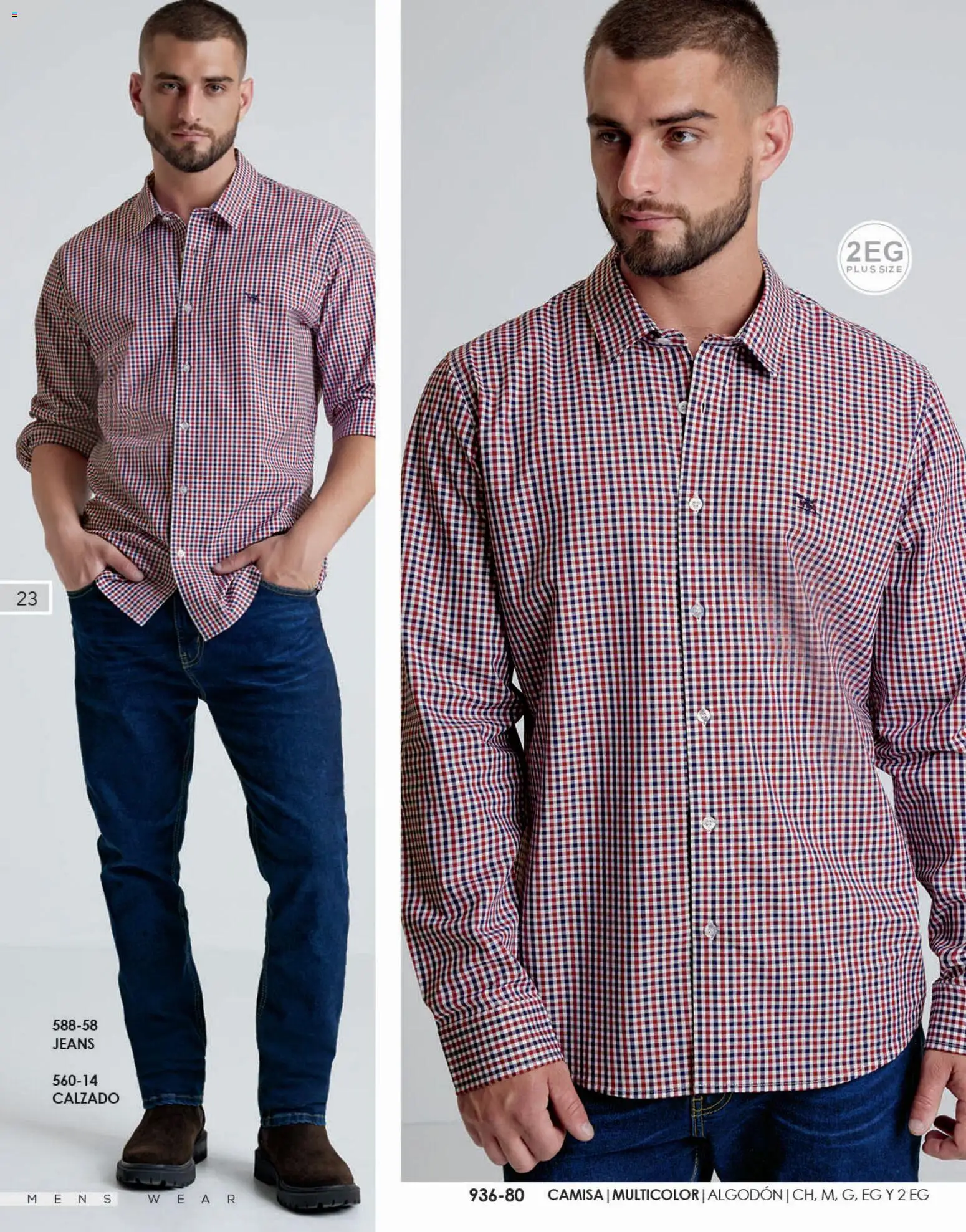 Nuevas ofertas de Cklass válidas en toda la República Mexicana desde el 02.01.2026. ¡Encuentra las mejores ofertas en Cklass catálogo Mens Wear! | Página: 26 | Productos: Camisa, Algodón