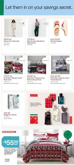 Preview of JCPenney weekly ads valid from 03.12.2025 | Page: 5 | Products: Pants, Slippers, Quilt, Sheet
