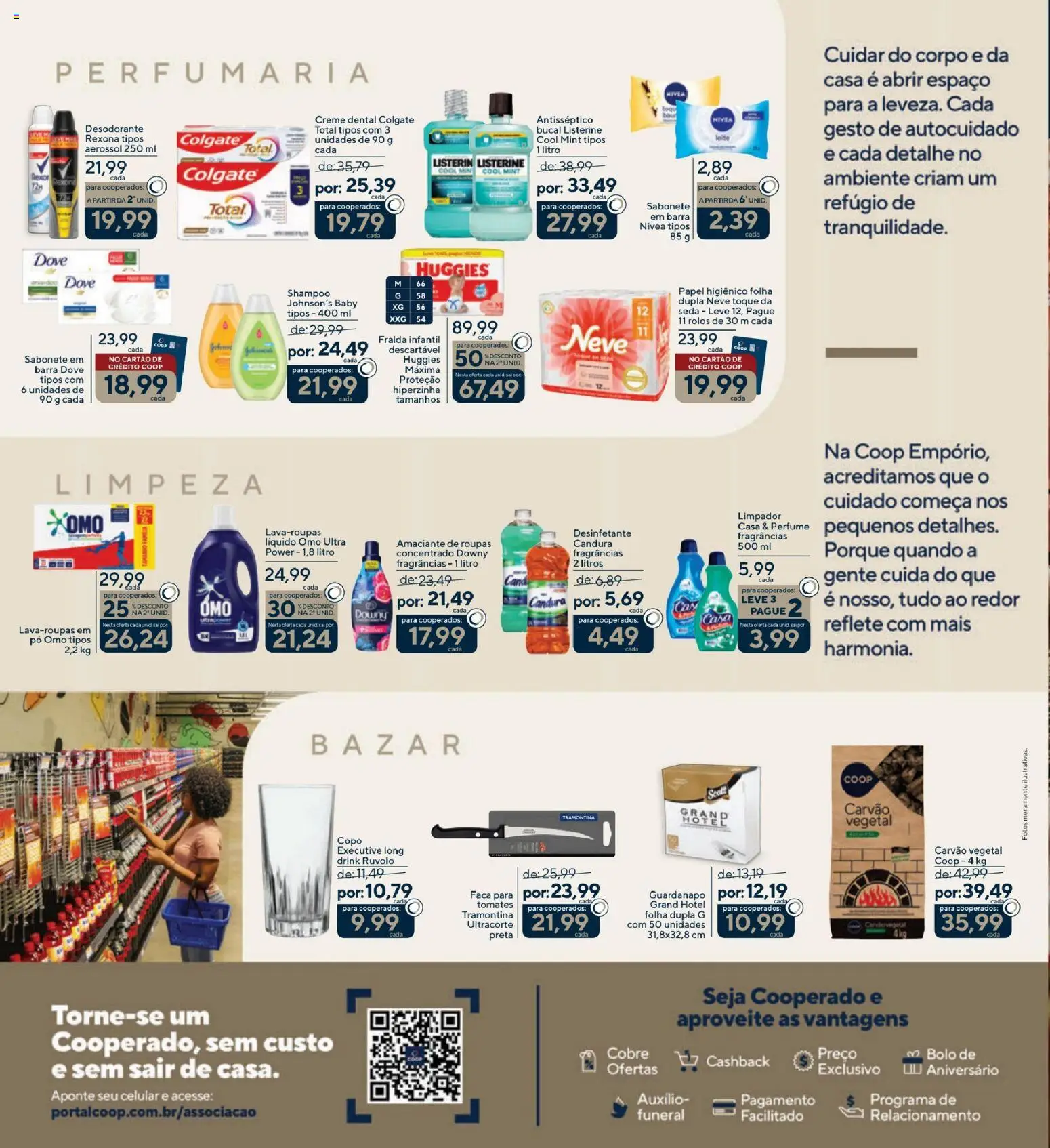 Coop Folheto - válido de 01.12.2025 | Página: 4 | Produtos: Shampoo, Celular, Bolo, Amaciante