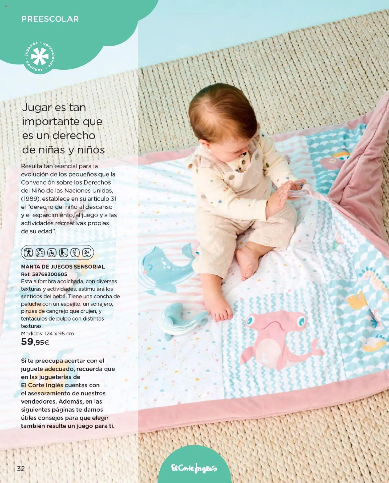 Nuevas ofertas de El Corte Inglés válidas en toda la República Mexicana desde el 27.10.2025. ¡Encuentra las mejores ofertas en El Corte Inglés catálogo Juguetes! | Página: 32 | Productos: Juego, Té, Alfombra, Sobre