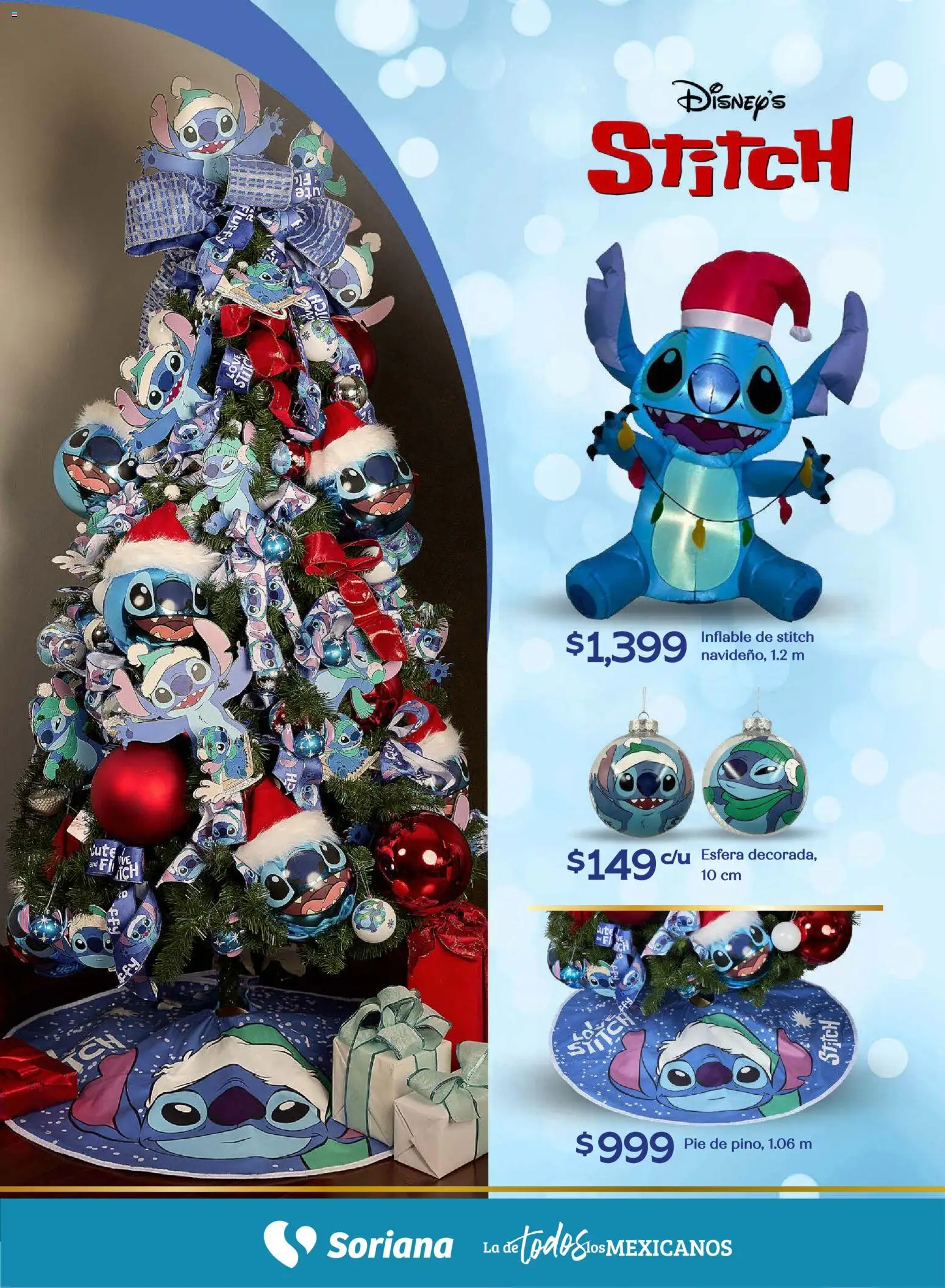 Nuevas ofertas de Soriana válidas en toda la República Mexicana desde el 25.09.2025. ¡Encuentra las mejores ofertas en Soriana - Decoración Navideña Súper Nacional! | Página: 38
