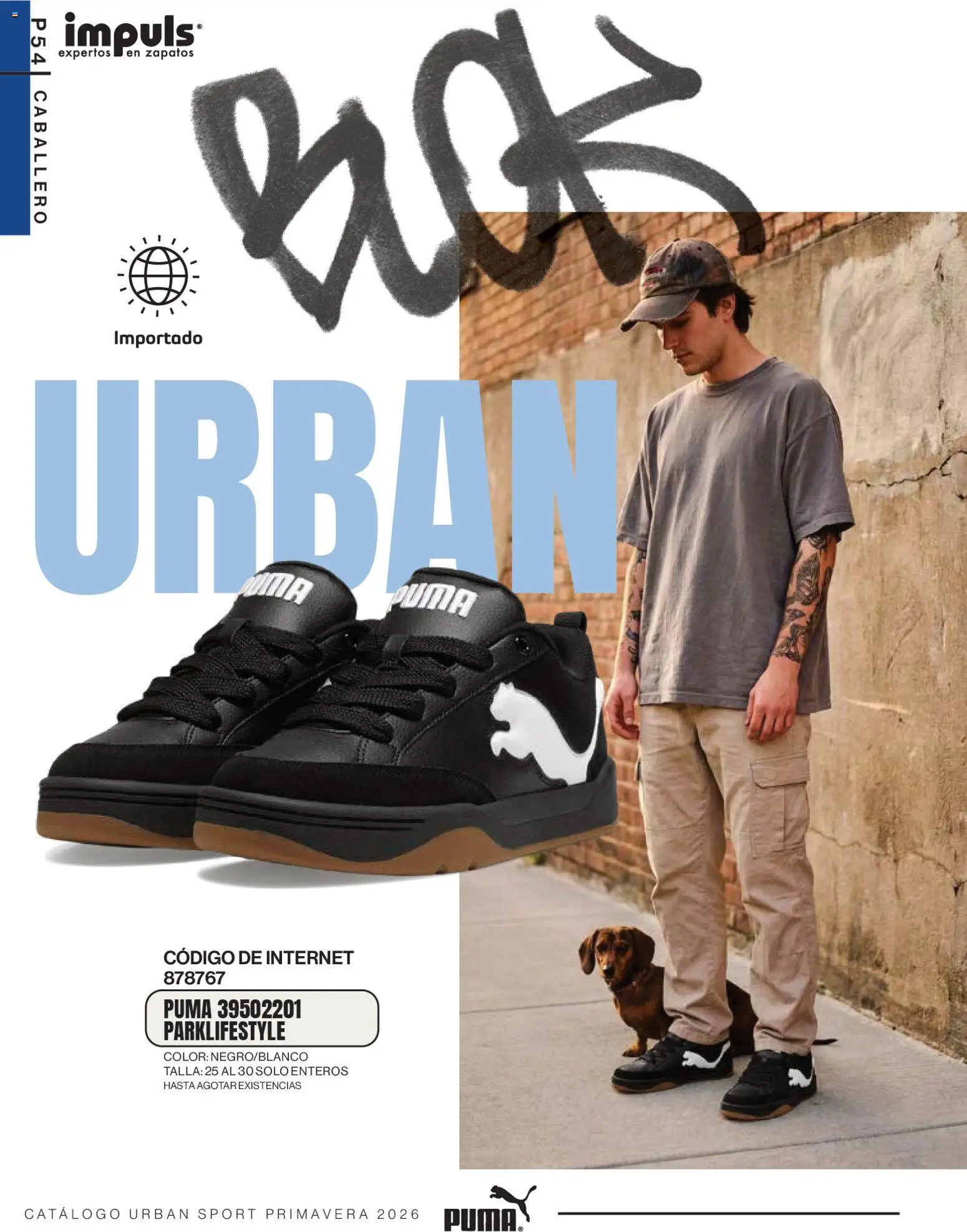 Nuevas ofertas de Impuls válidas en toda la República Mexicana desde el 01.03.2026. ¡Encuentra las mejores ofertas en Impuls catálogo Urban Sport! | Página: 56 | Productos: Zapatos