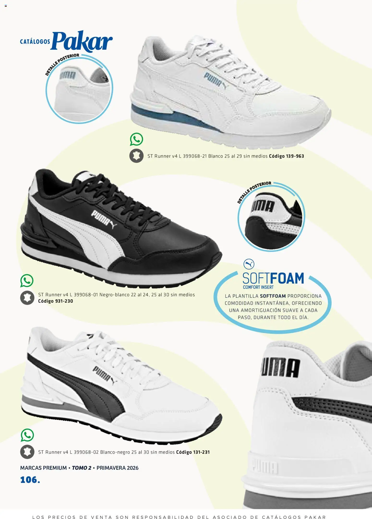 Nuevas ofertas de SC Pakar válidas en toda la República Mexicana desde el 27.02.2026. ¡Encuentra las mejores ofertas en SC Pakar catálogo Premium Men Tomo 2! | Página: 106