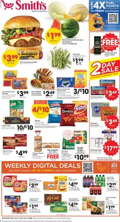Preview of Smith's weekly ads valid from 09.07.2025