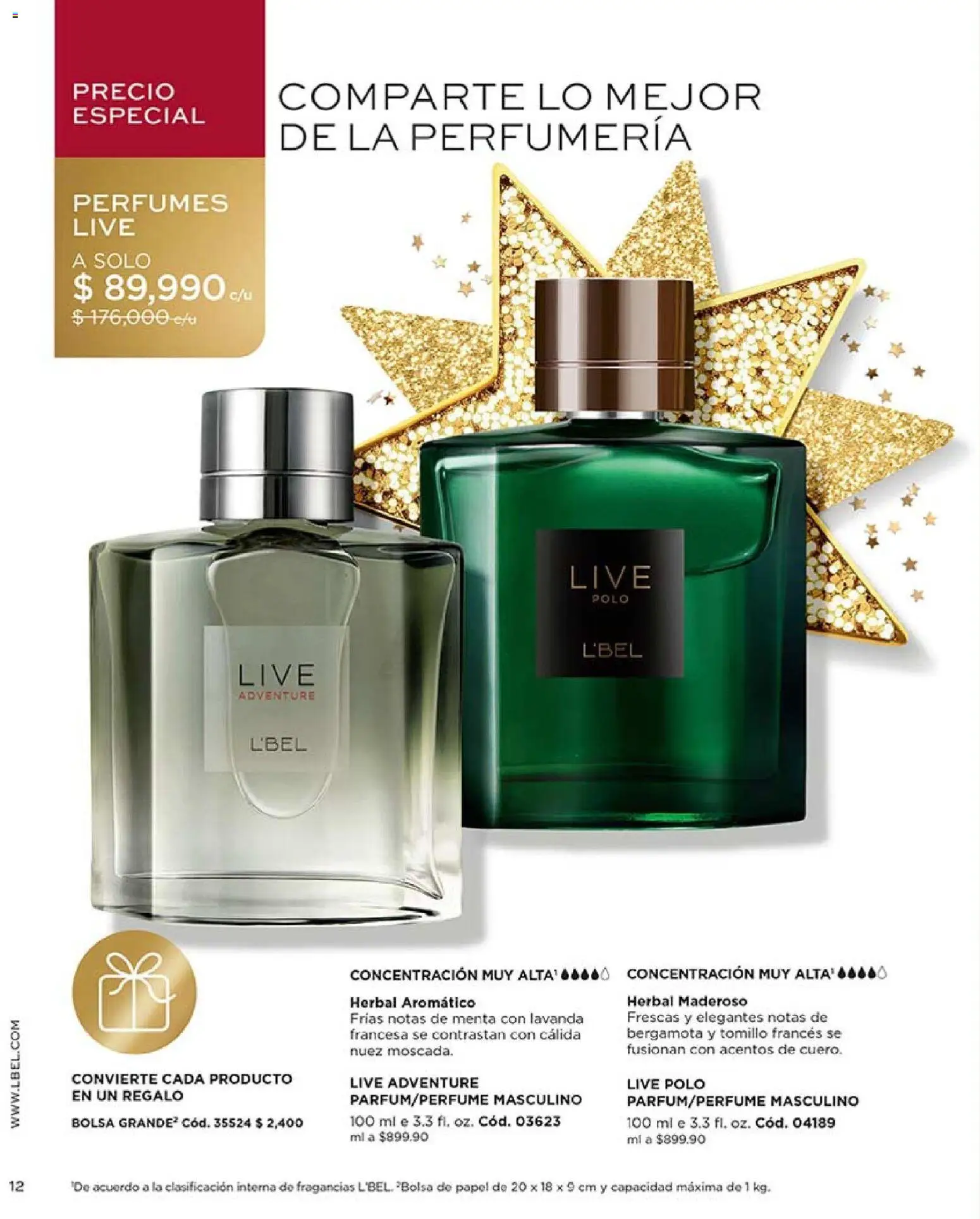 L'Bel revista - valida desde el 03.11.2025 | Página: 12 | Productos: Bolsa, Nuez