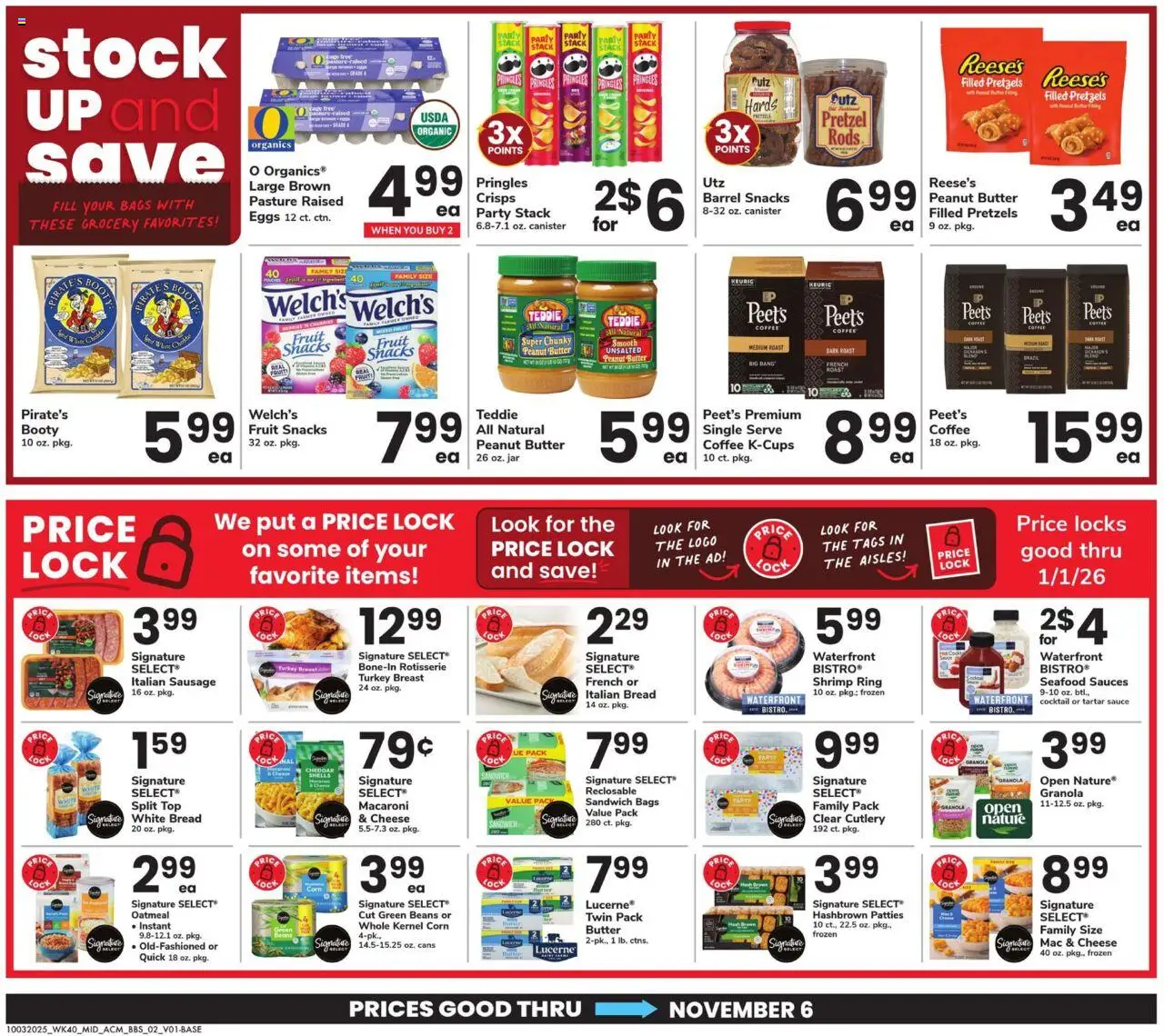 Acme Big Book of Savings - valid from 03.10.2025 | Page: 2 | Products: Butter, Eggs, Bread, Coffee