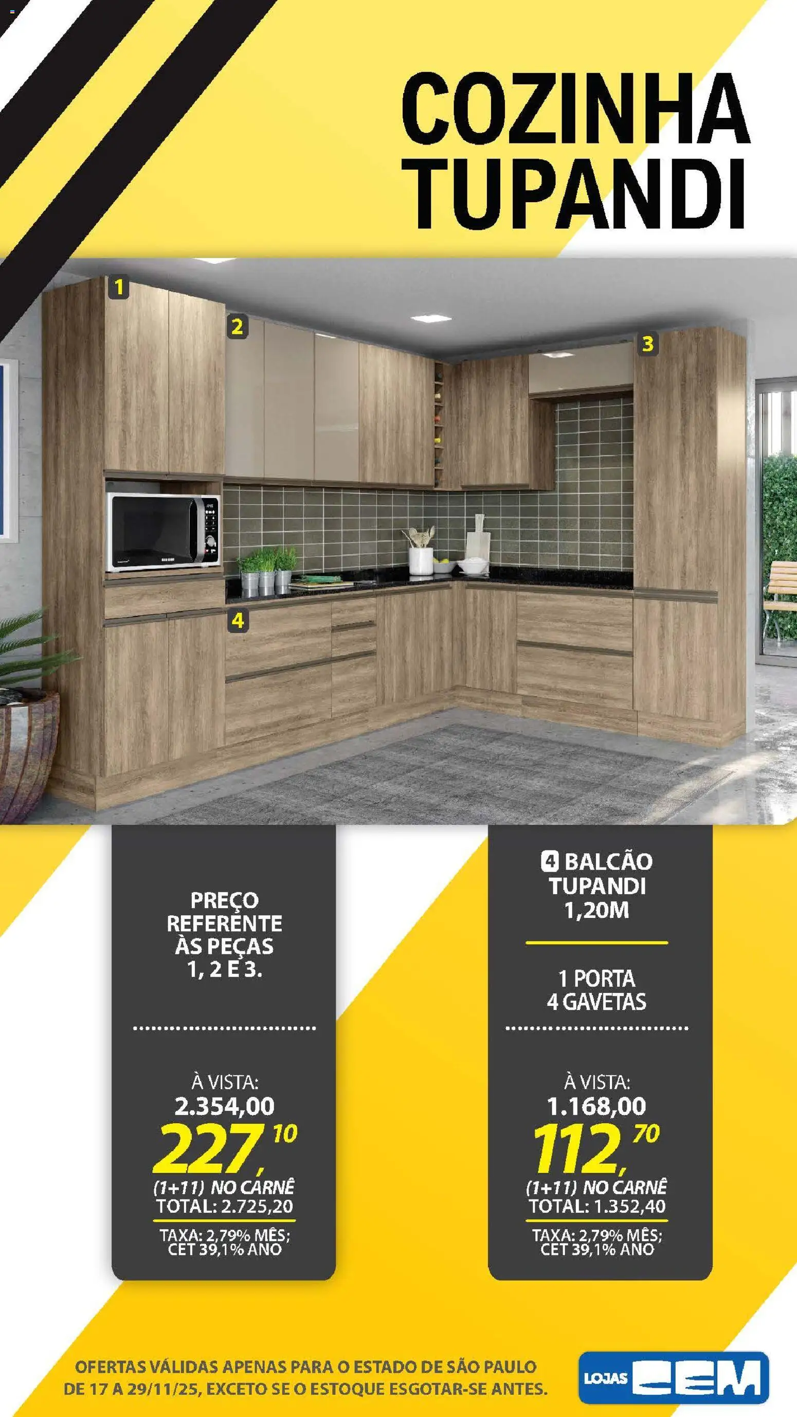 Lojas Cem Folheto - válido de 17.11.2025 | Página: 89 | Produtos: Porta, Carne