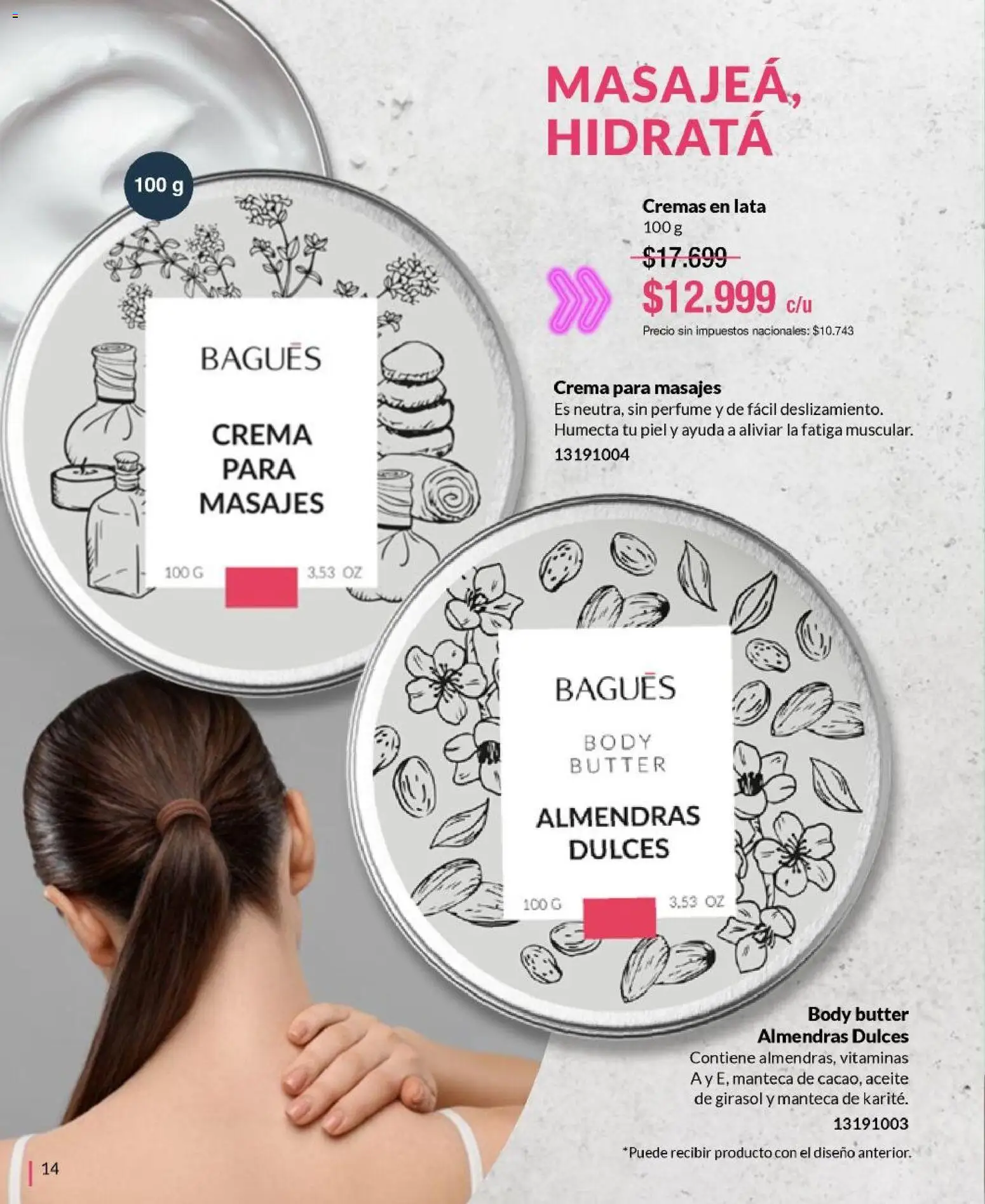 Bagués - Catálogo │ válido desde el 20.10.2025 | Página: 14 | Productos: Vitaminas, Body, Aceite, Crema