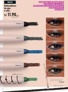 Vista previa de folleto Natura - Ciclo 1 de la Natura válido desde 27.12.2025 | Página: 10 | Productos: Delineador de ojos, Delineador