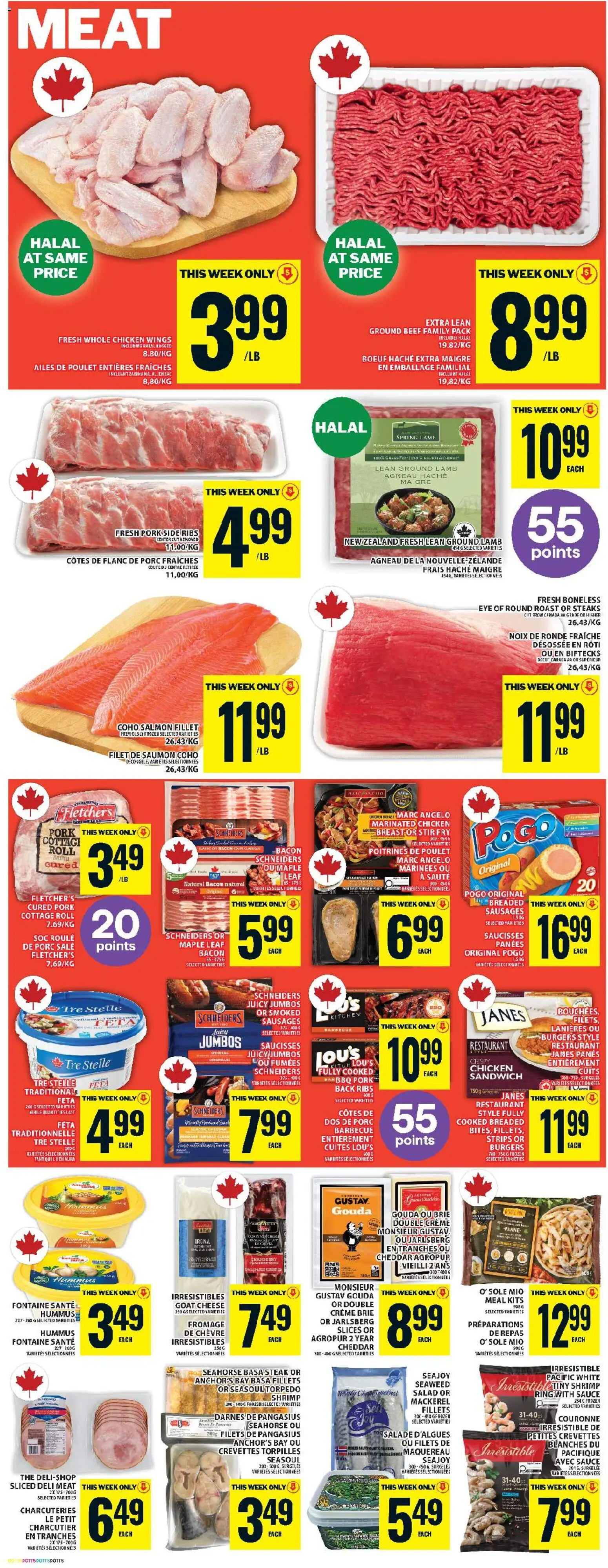 Food Basics flyer valid from 30.04.2026 | Page: 7 | Products: Beef, Chicken wings, Chicken, Pork