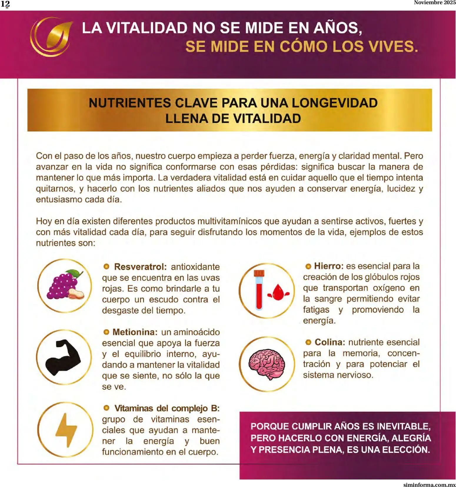 Nuevas ofertas de Farmacias Similares válidas en toda la República Mexicana desde el 01.11.2025. ¡Encuentra las mejores ofertas en Farmacias Similares catálogo! | Página: 12