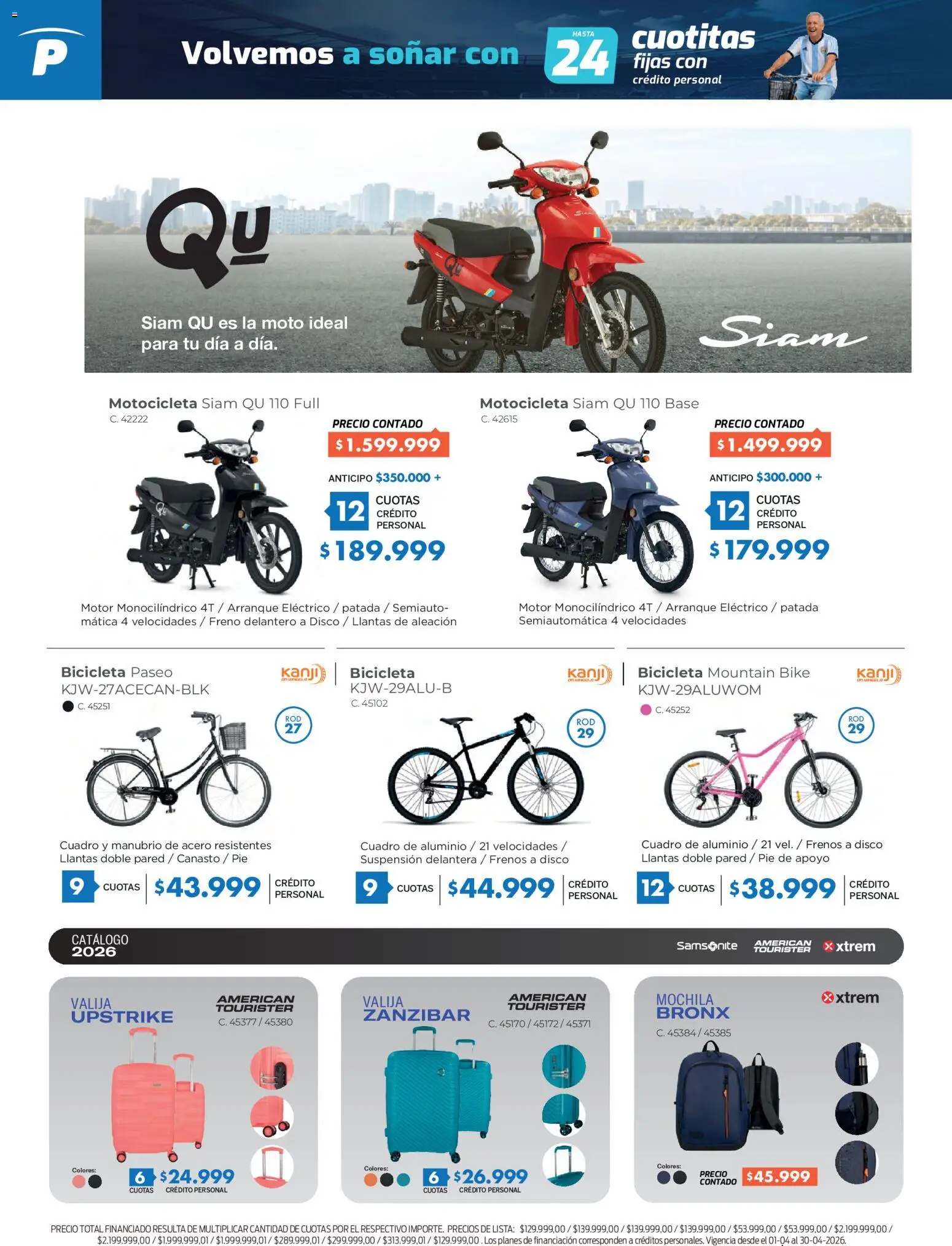 Pardo catálogo │ válido desde el 08.04.2026 | Página: 14 | Productos: Disco, Valija, Cuadro, Mochila