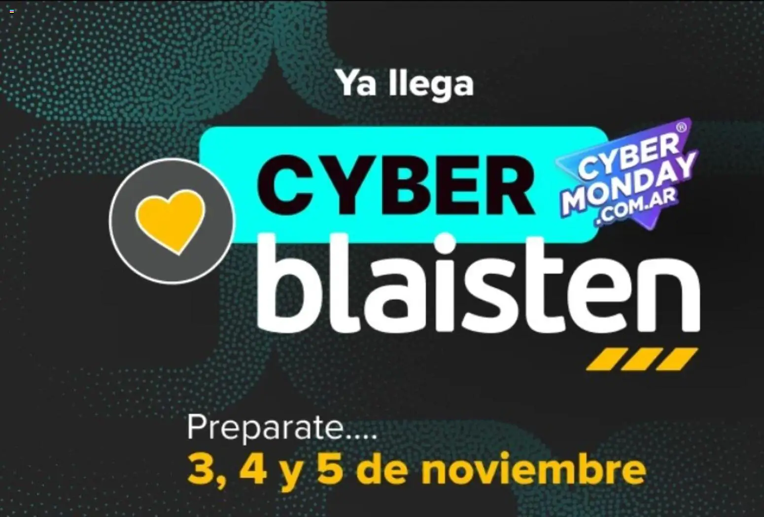 Blaisten - Cyber Monday aviso │ válido desde el 31.10.2025 | Página: 1