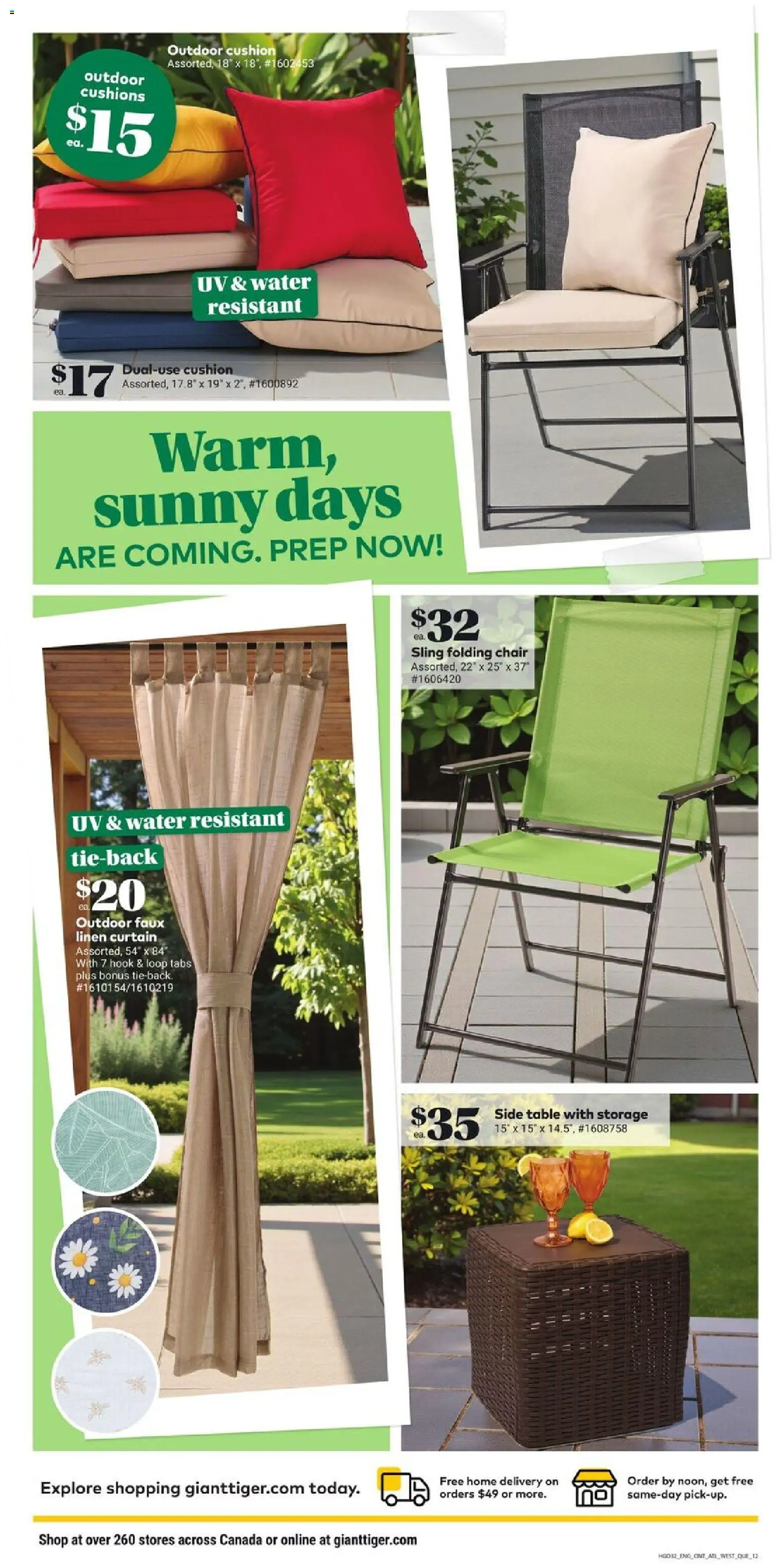 Giant Tiger flyer valid from 11.03.2026 | Page: 14 | Products: Table, Chair