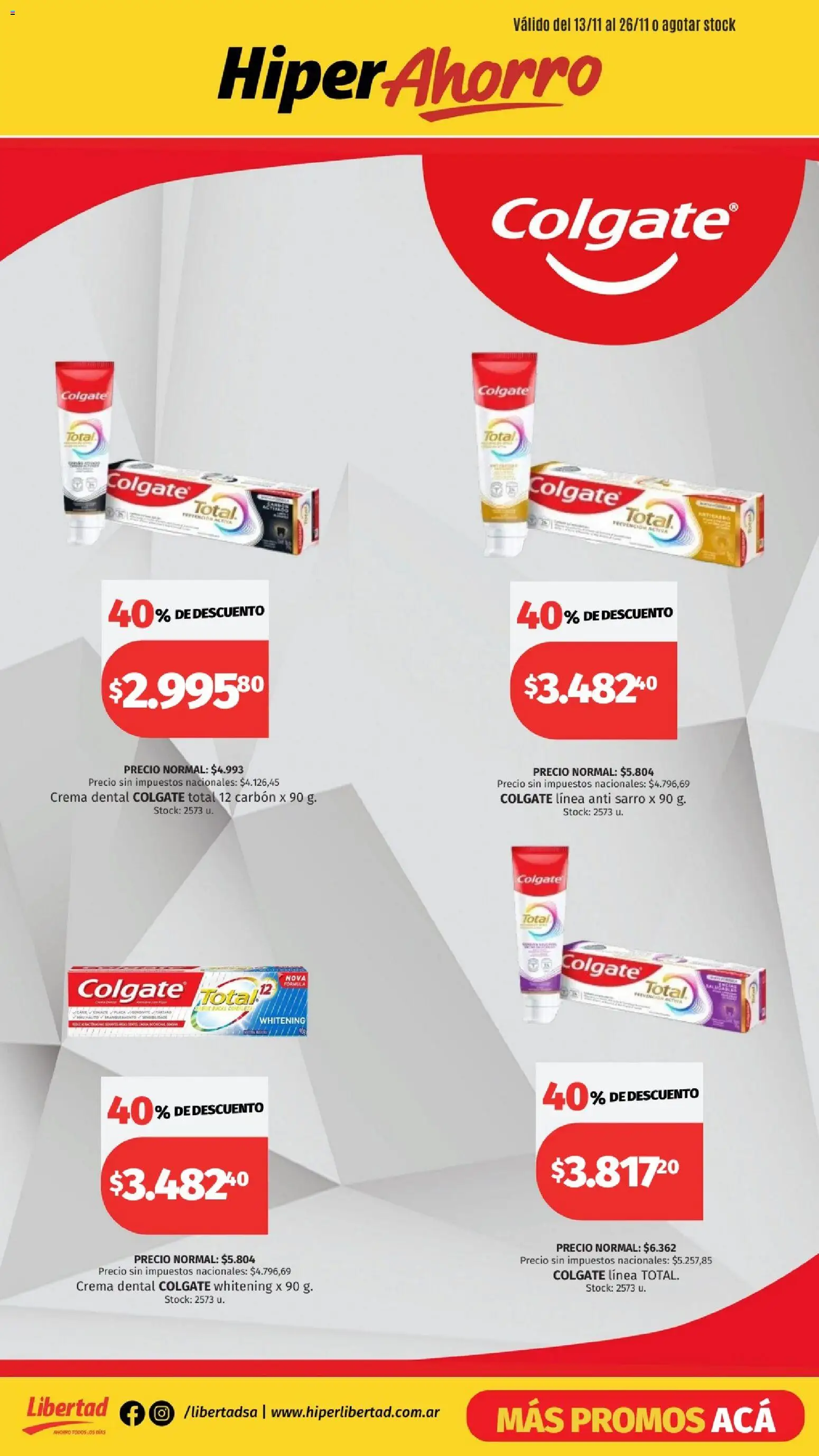 Hipermercado Libertad catálogo │ válido desde el 13.11.2025 | Página: 8 | Productos: Crema