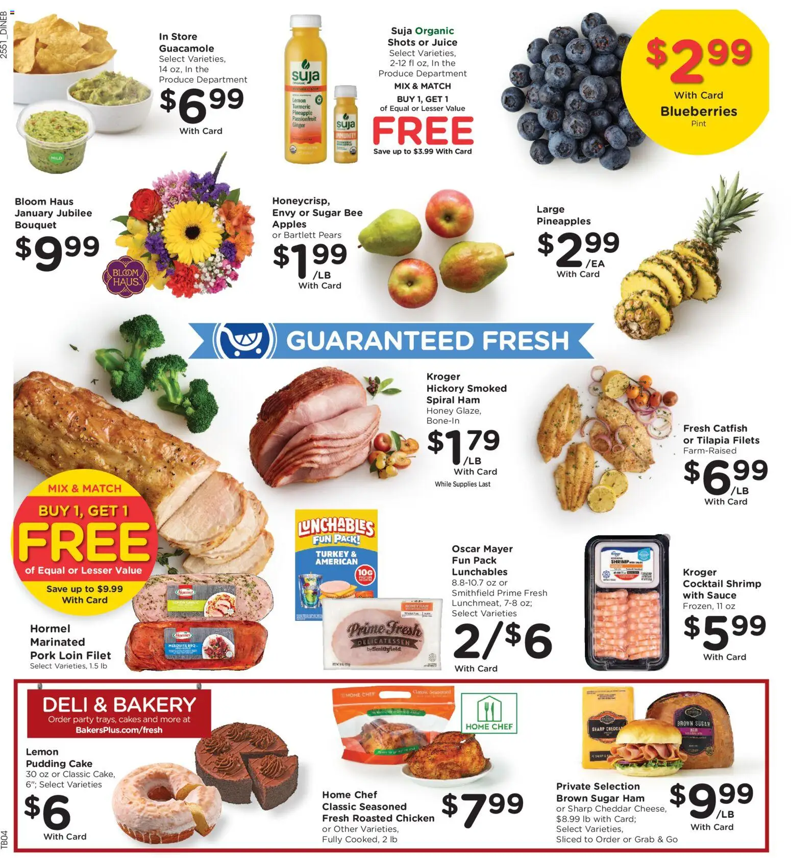 Baker's Weekly Ad - NE - valid from 21.01.2026 | Page: 10 | Products: Juice, Sauce, Sugar, Blueberries