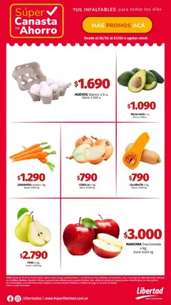 Vista previa Hipermercado Libertad catálogo válido desde el 26.02.2026 | Página: 3
