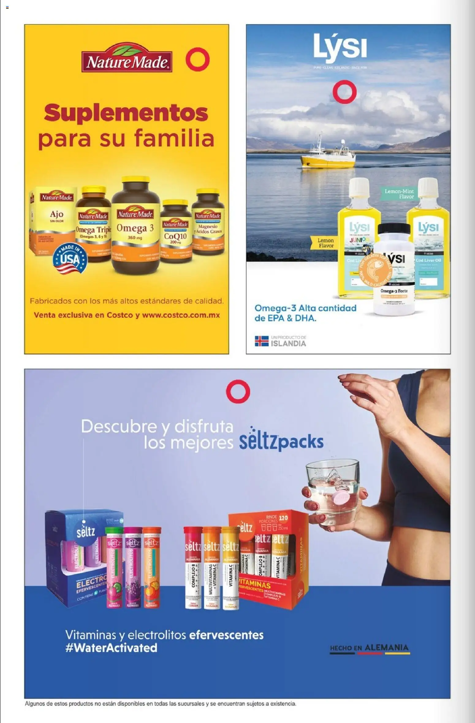 Nuevas ofertas de Costco válidas en toda la República Mexicana desde el 01.03.2026. ¡Encuentra las mejores ofertas en Costco Revista de marzo! | Página: 106 | Productos: Ajo, Vitaminas
