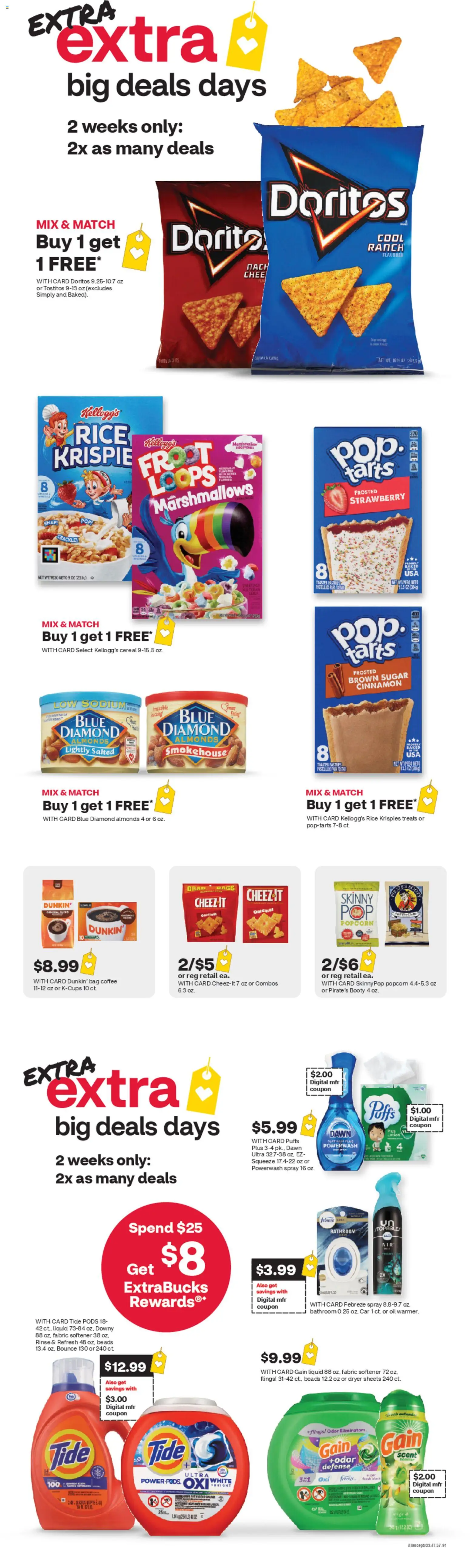 CVS Pharmacy Weekly Ad - DC - valid from 11.01.2026 | Page: 3 | Products: Oil, Coffee, Sugar, Dryer