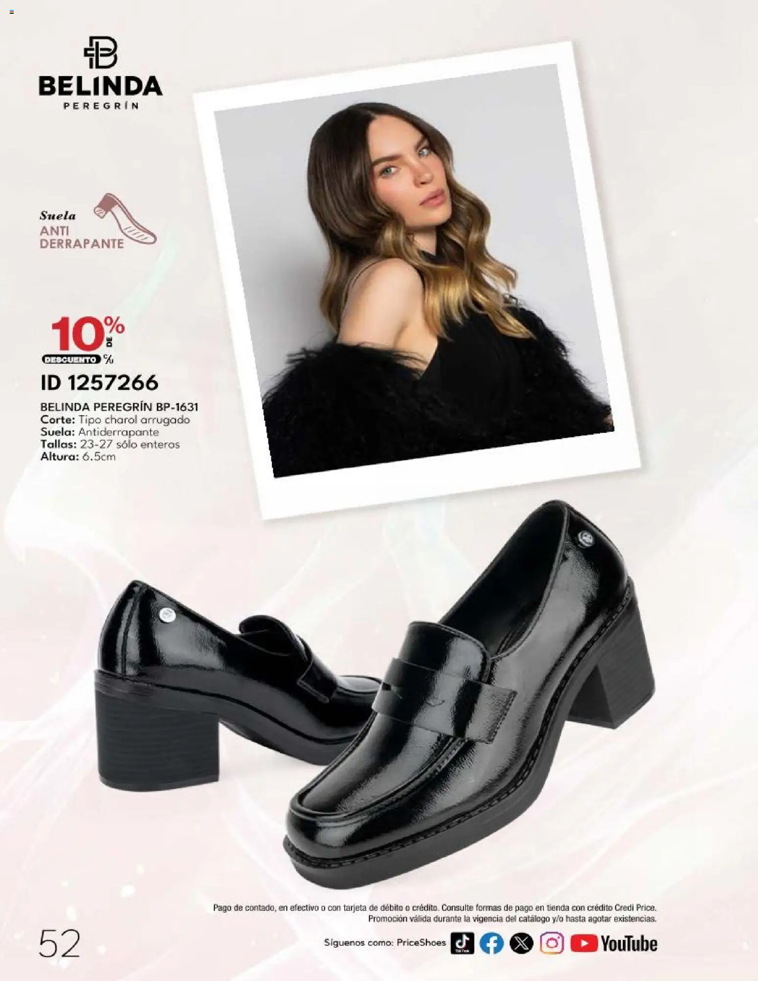 Nuevas ofertas de Price Shoes válidas en toda la República Mexicana desde el 20.03.2026. ¡Encuentra las mejores ofertas en Price Shoes catálogo 10 Pagos Sin Intereses! | Página: 52