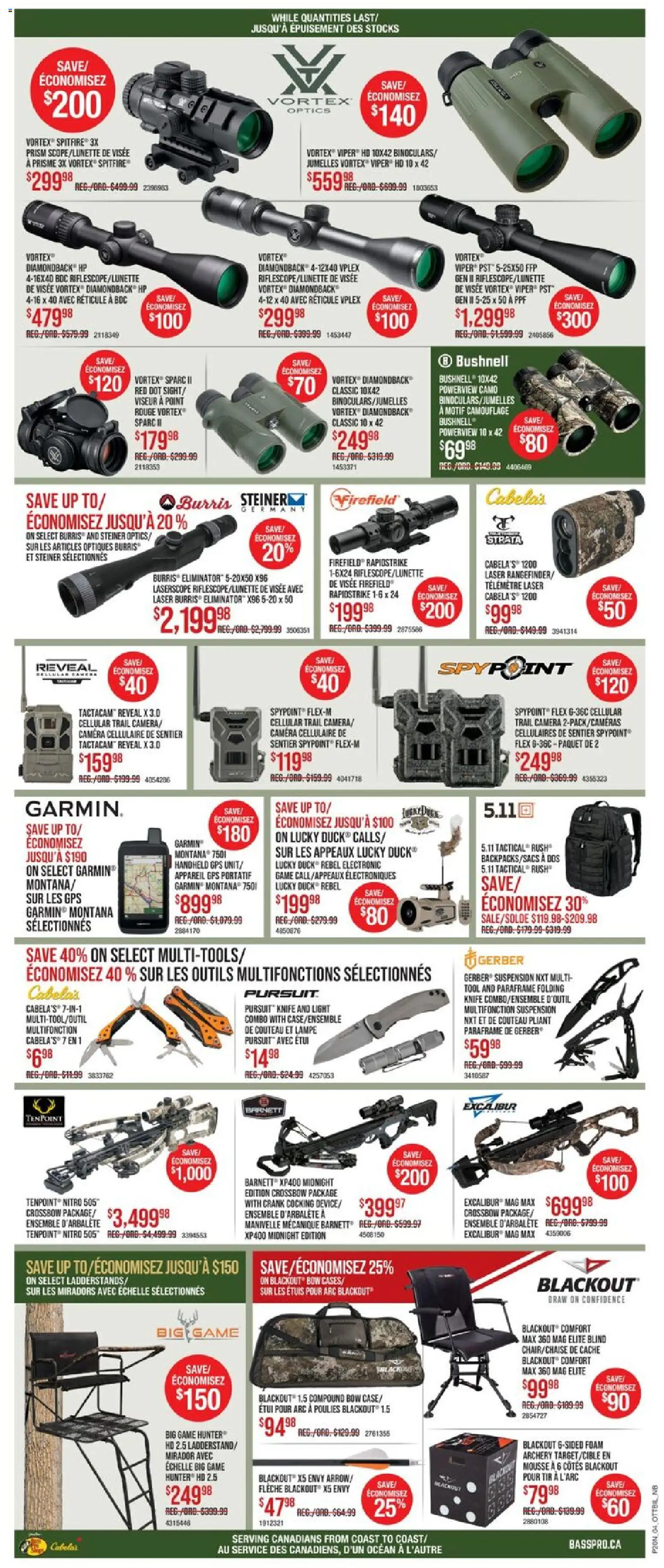 Cabelas flyer valid from 26.12.2025 | Page: 6 | Products: Camera, Game