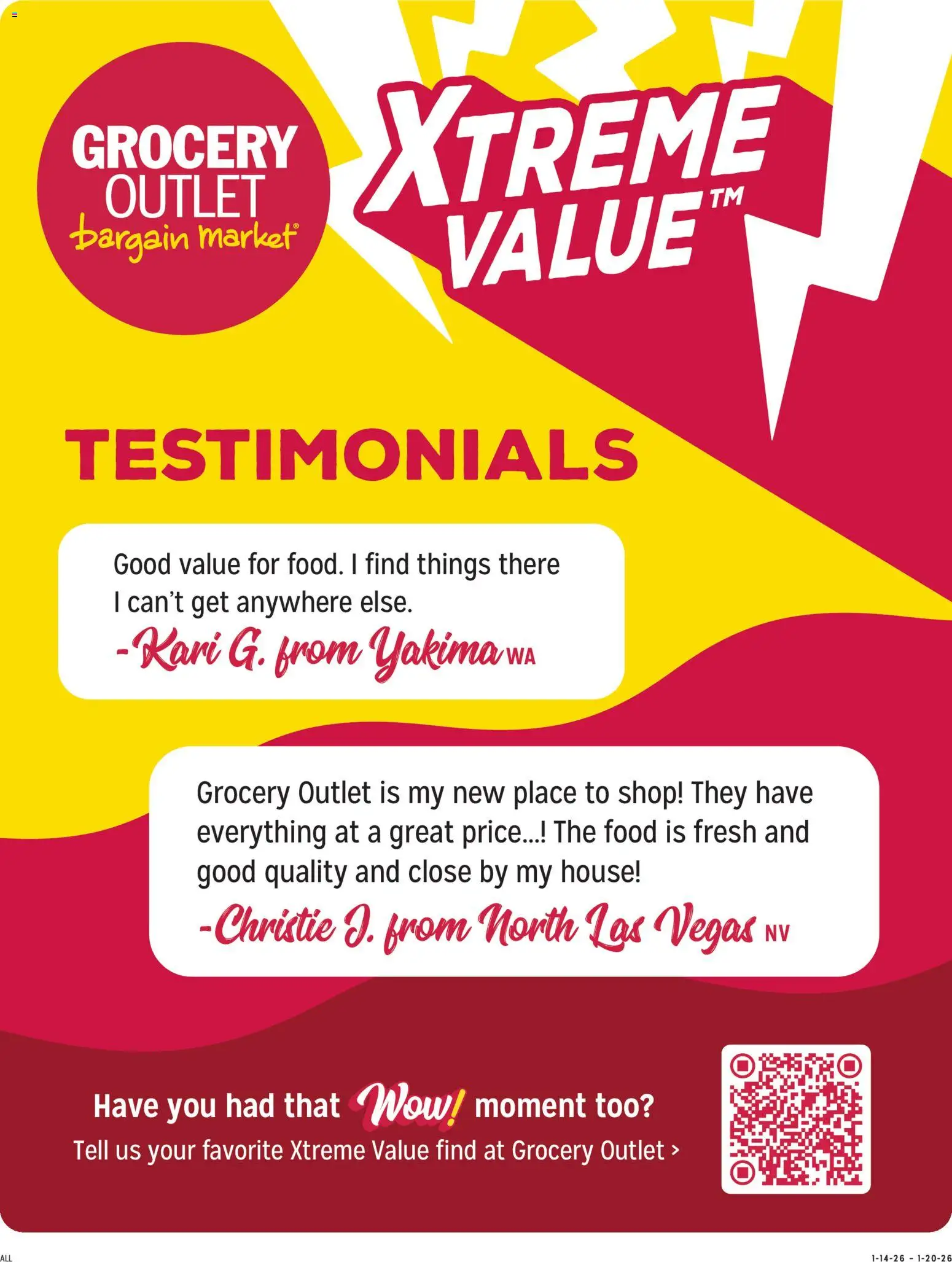 Grocery Outlet Weekly Ad - CA - valid from 14.01.2026 | Page: 4