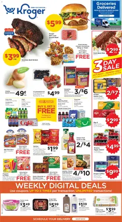 Preview of Kroger weekly ads valid from 22.04.2026