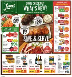 Preview of Lowes Foods weekly ads valid from 08.10.2025