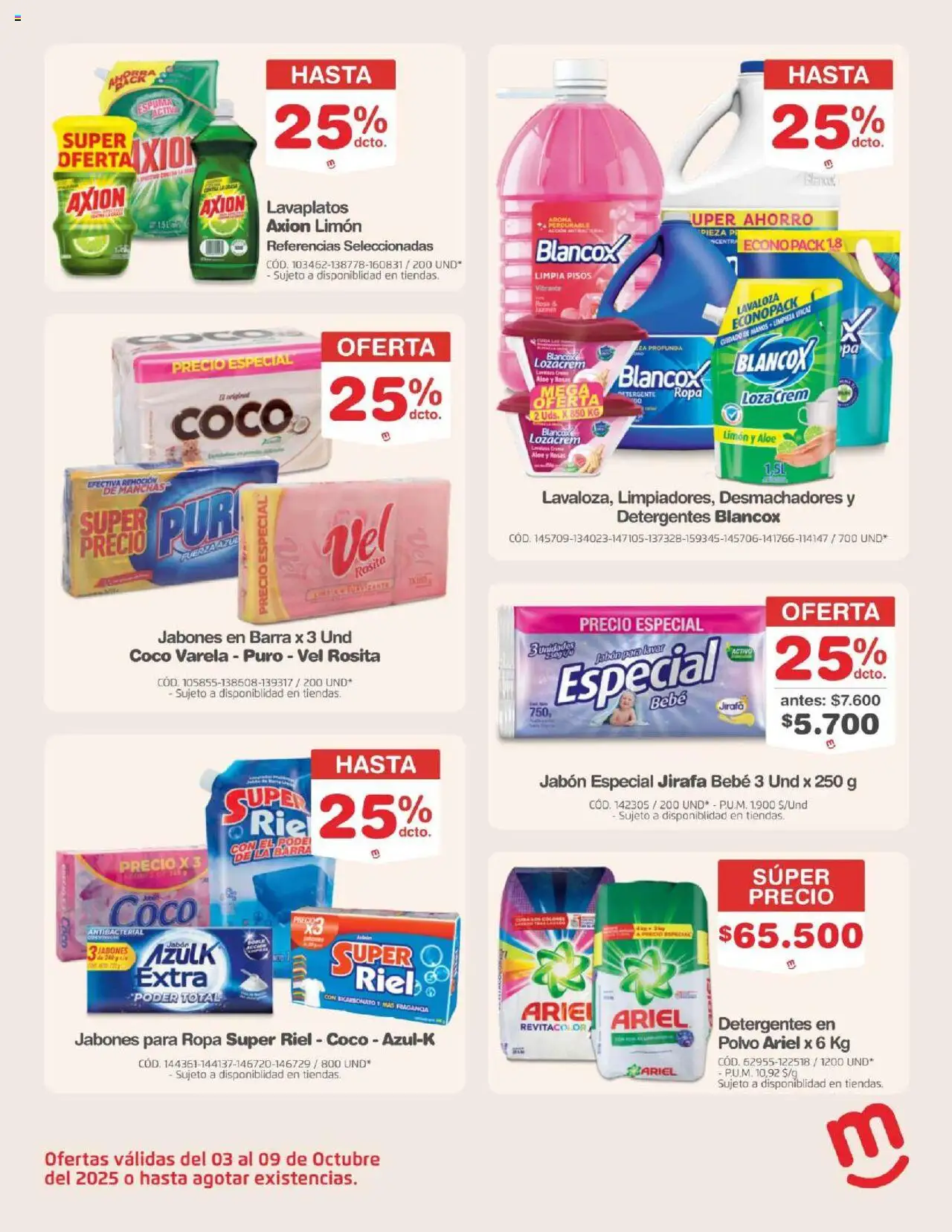 Makro revista - valida desde el 03.10.2025 | Página: 24 | Productos: Espuma, Fragancia, Polvo, Detergente