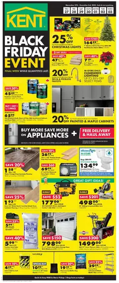 Preview of Kent flyer - PE from shop Kent valid from 27.11.2025