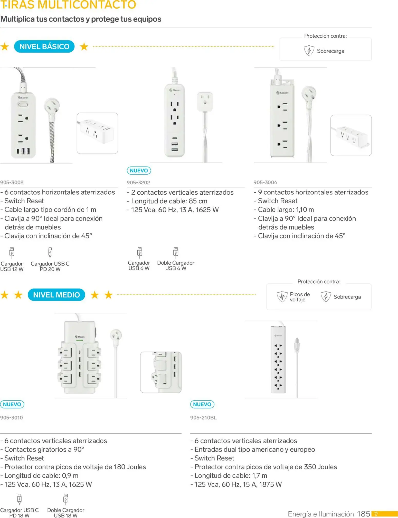 Nuevas ofertas de Steren válidas en toda la República Mexicana desde el 01.01.2026. ¡Encuentra las mejores ofertas en Steren catálogo! | Página: 197 | Productos: Usb, Cargador, Cable