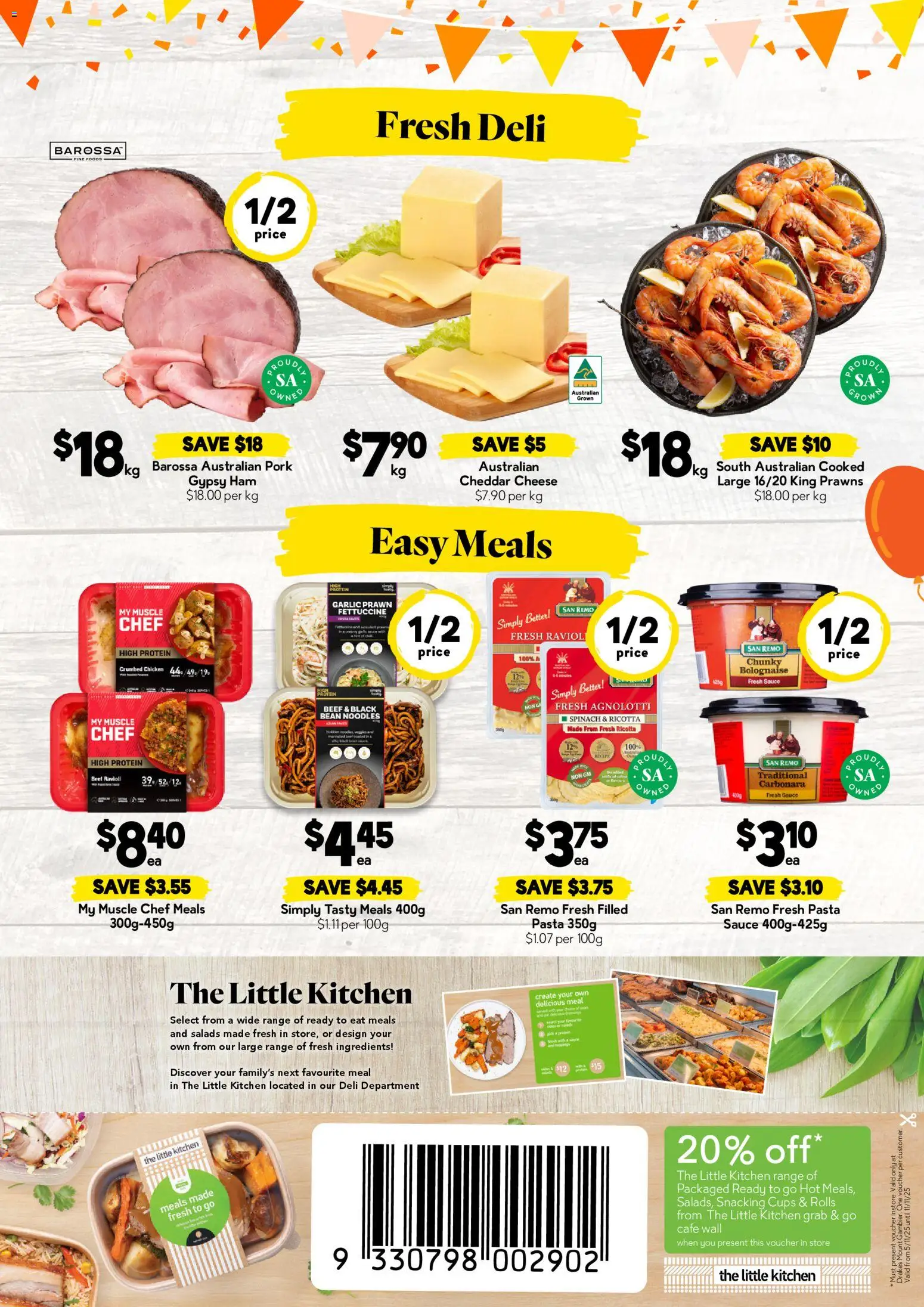 Drakes catalogue - valid from 05.11.2025 | Page: 3 | Products: Cheese, Pasta, Sauce, Garlic