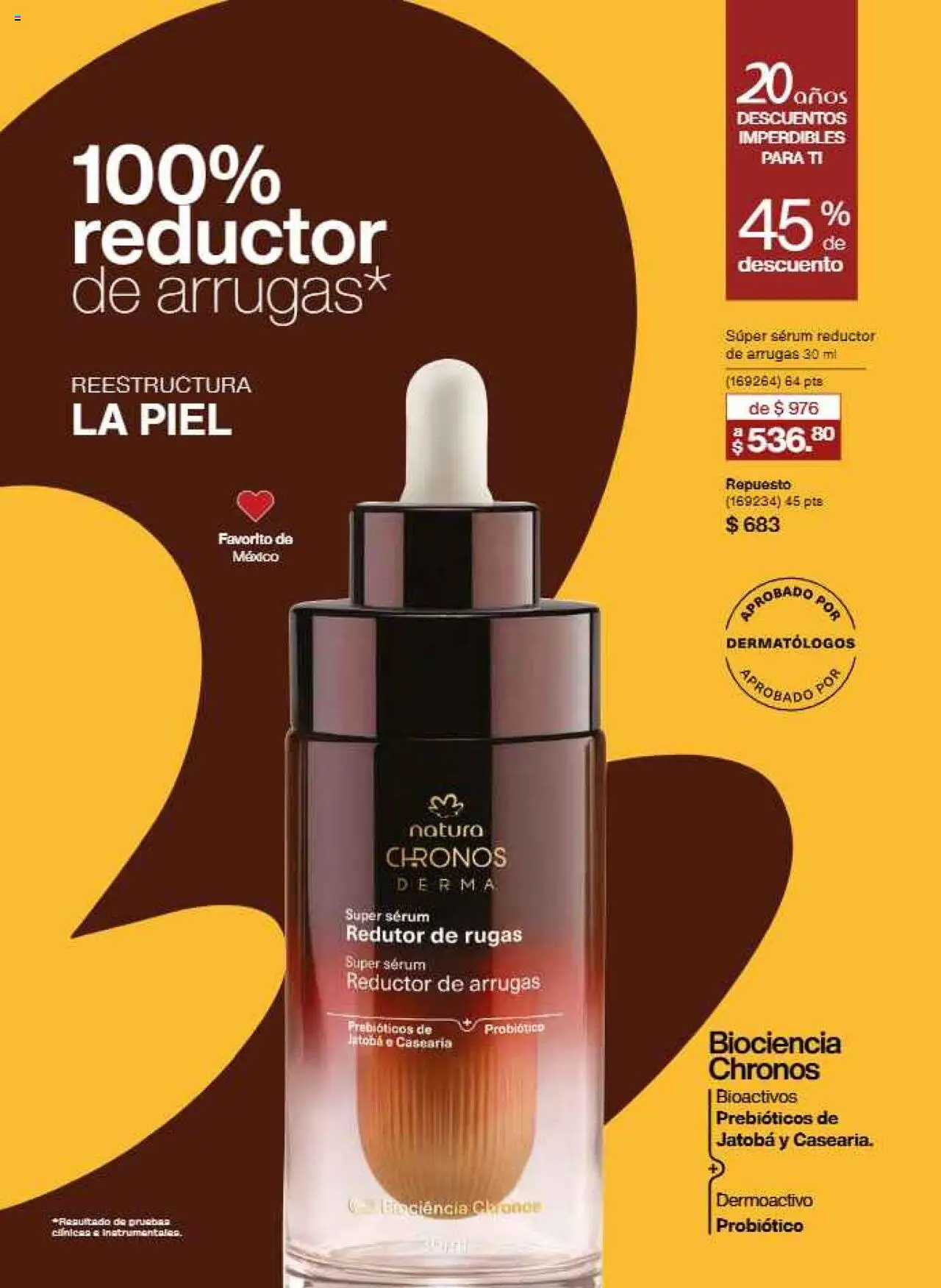 Nuevas ofertas de Natura válidas en toda la República Mexicana desde el 21.07.2025. ¡Encuentra las mejores ofertas en Natura - Campaña12 2025! | Página: 75 | Productos: Serum