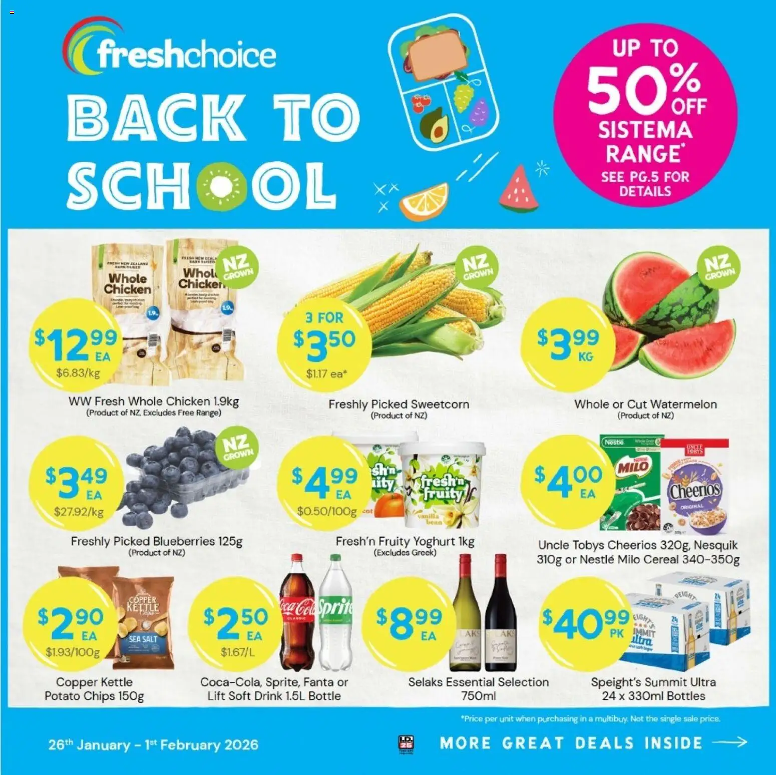 FreshChoice catalogue from 26.01.2026 | Page: 1