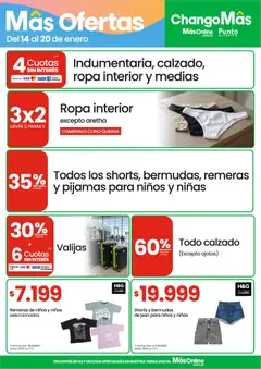 Vista previa Punto Mayorista catálogo válido desde el 14.01.2026 | Página: 10 | Productos: Jean, Ojotas, Ropa, Bermudas