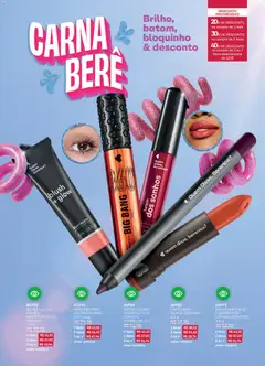 O Boticário - Ciclo 02/2026 - Pré-Visualização do folheto da loja O Boticário, válido de 19.01.2026 | Página: 125 | Produtos: Blush, Batom, Multifuncional, Lápis