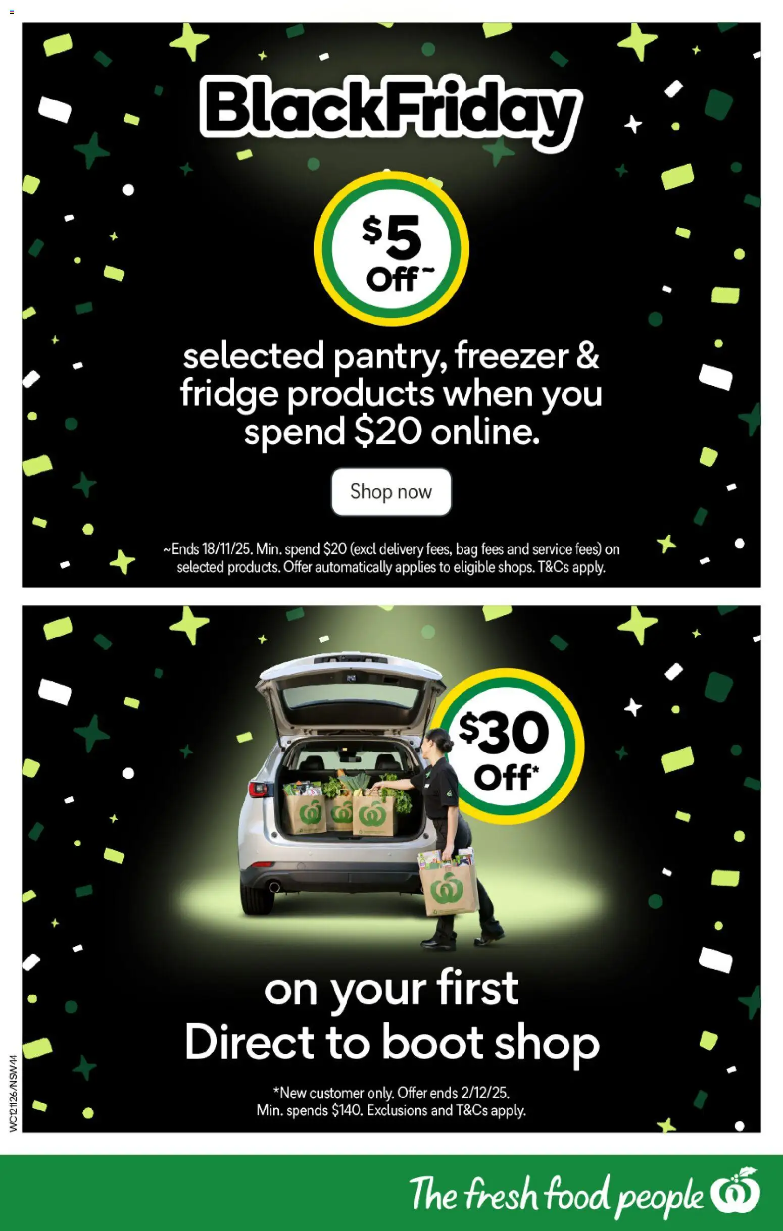 Woolworths catalogue - valid from 12.11.2025 | Page: 44 | Products: Bag, Fridge, Freezer