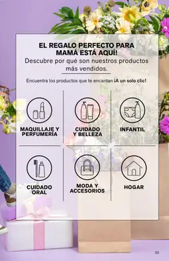 Vista previa de folleto Leonisa - Aliados Celebra A Mamá de la Leonisa válido desde 07.04.2026 | Página: 3 | Productos: Té, Maquillaje