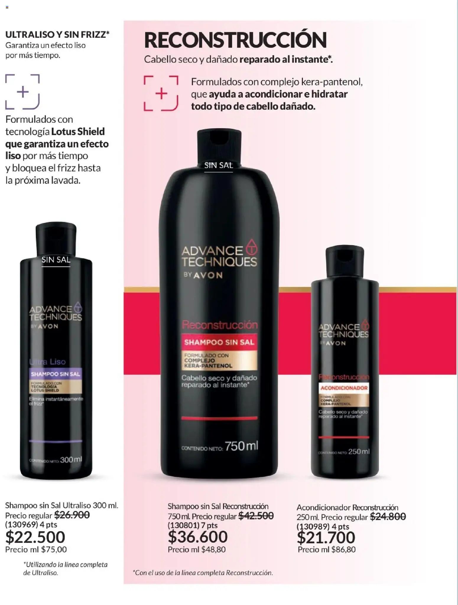 Avon revista - valida desde el 01.12.2025 | Página: 157 | Productos: Sal, Shampoo, Acondicionador
