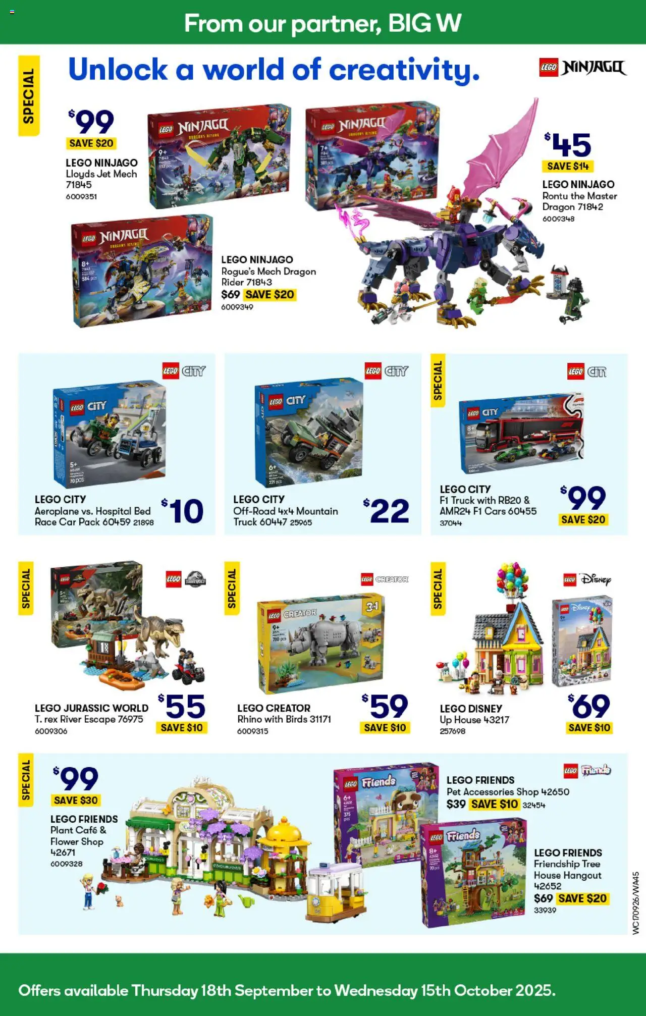 Woolworths catalogue - valid from 17.09.2025 | Page: 43 | Products: Plant, Accessories, Bed