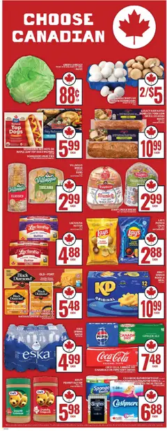 Preview of Food Basics weekly flyer / circulaire from shop Food Basics valid from 23.04.2026 | Page: 5 | Products: Chips, Butter, Cheese, Pork
