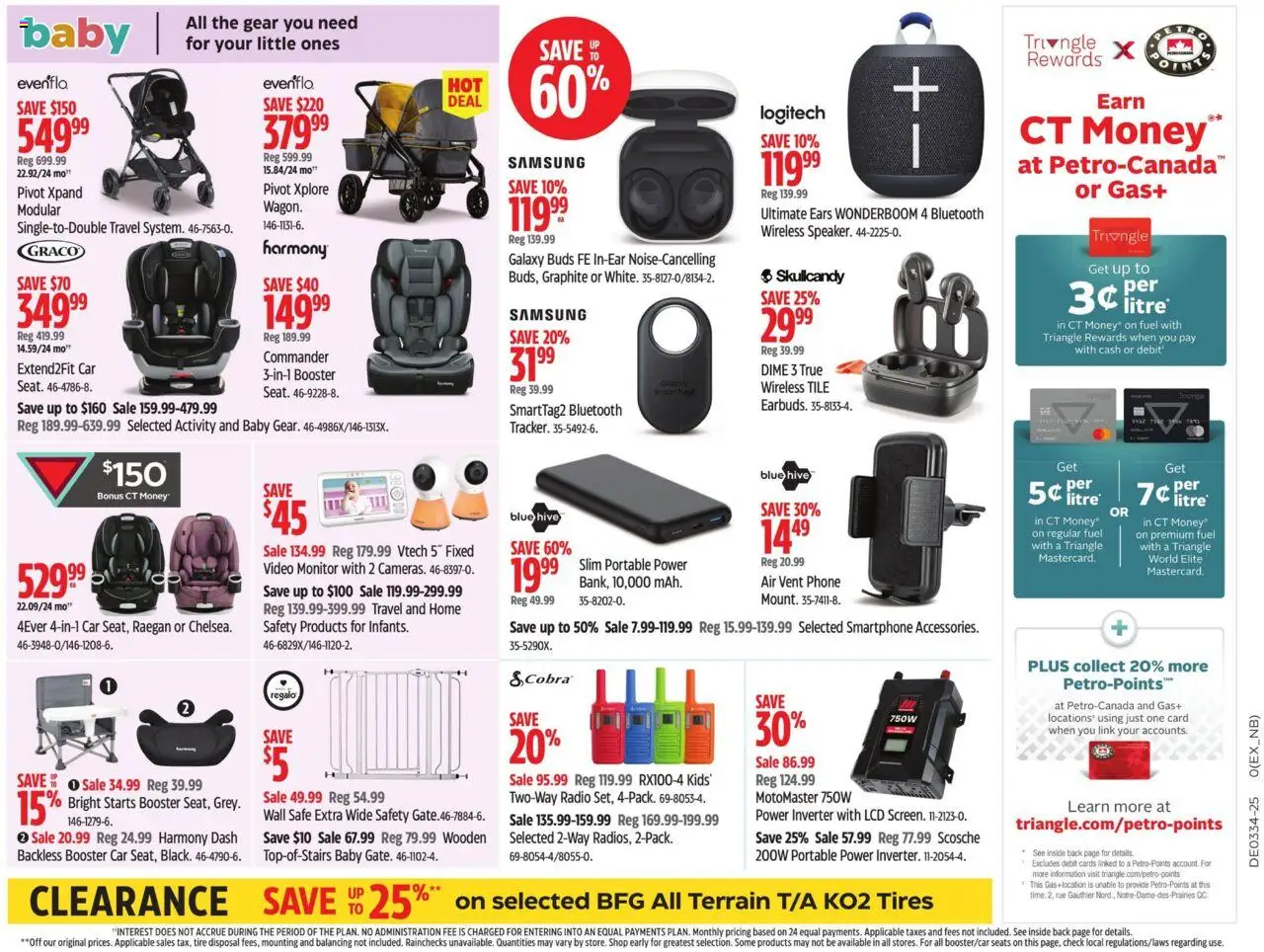 Canadian Tire flyer valid from 14.08.2025 | Page: 38 | Products: Phone, Monitor, Video, Radio