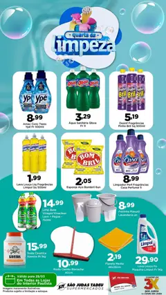 São Judas Tadeu ofertas Limpeza - Pré-Visualização do folheto da loja São Judas Tadeu, válido de 25.03.2026