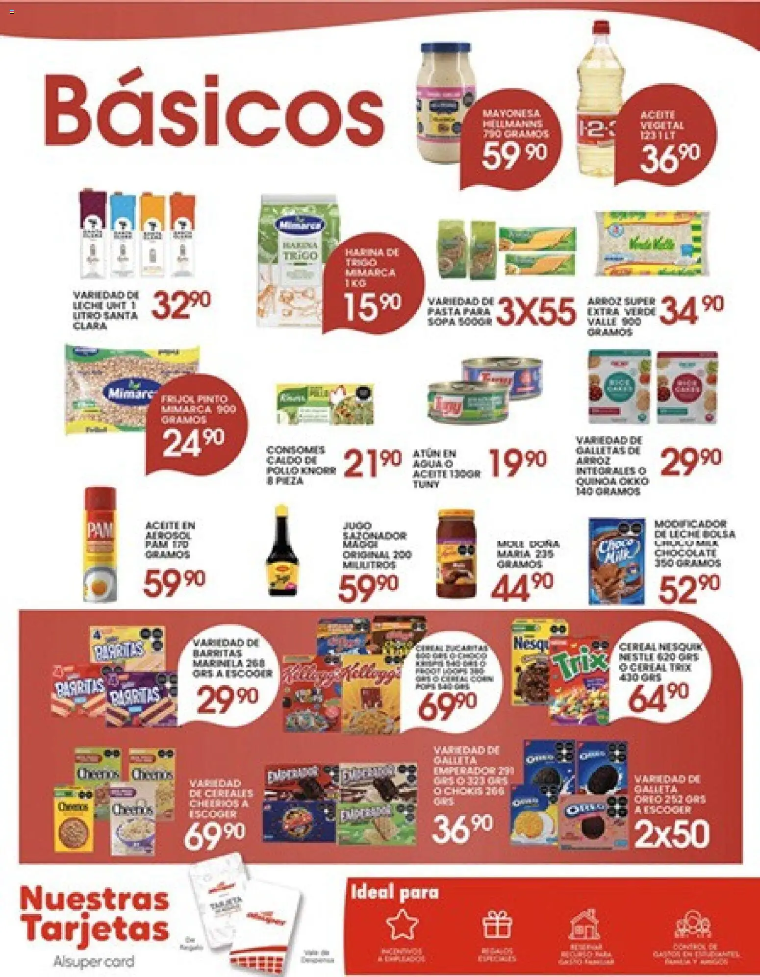 Nuevas ofertas de Alsuper válidas en toda la República Mexicana desde el 14.04.2026. ¡Encuentra las mejores ofertas en Alsuper folleto Saltillo! | Página: 6 | Productos: Harina, Leche, Cereales, Pasta